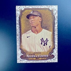 Aaron Judge Filigree Parallel 2024 Topps Allen & Ginter New York Yankees